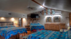 Firewater lodging on the Frio River