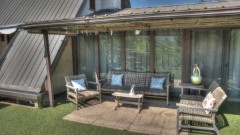 Firewater lodging on the Frio River