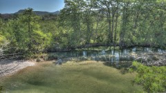 Firewater lodging on the Frio River