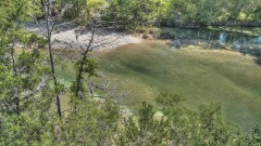 Firewater lodging on the Frio River