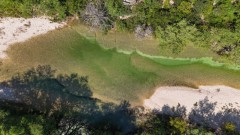 Firewater lodging on the Frio River