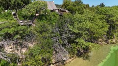 Firewater lodging on the Frio River