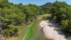 Firewater lodging on the Frio River